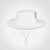 Kids' white cricket hat with options for custom branding by Azulwear Cape Town, South Africa