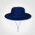 Kids' royal blue cricket hat with options for custom branding by Azulwear Cape Town, South Africa