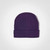 Aspen Beanie Purple with custom branding options by Azulwear