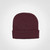 Aspen Beanie Burgundy with custom branding options by Azulwear