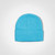 Aspen Beanie Powder Blue with custom branding options by Azulwear