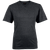 Charcoal Heather Custom Branded V-Neck T-Shirt made from premium 180g combed cotton fabric, designed for high-quality corporate uniforms and promotional clothing across South Africa.