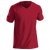 170g Slim Fit V-neck T-Shirt | Men's (SADC) - Red - Azulwear