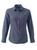 Navy Ladies Carlo Galucci Lucca K237 Long Sleeve Blouse made from premium breathable fabric, designed for elegant corporate uniforms and professional office blouses across South Africa.