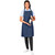 Denim Bib Apron Front View Professional Chef Wear Azulwear Cape Town