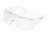 Wrap Around Spectacle Glasses - Clear, Azulwear PPE Safety
