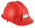 Hard Hat with Cap Lamp Bracket Red, Safety PPE by Azulwear South Africa Hard Hat with Cap Lamp Bracket Red, Safety PPE by Azulwear South Africa