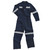Ladies Navy J54 Reflective Boiler Suit