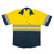 Javlin Two Tone Vented Reflective Work Shirt in Yellow, by Azulwear South Africa