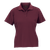 Front view of the Maroon Ladies Barron 175g Classic Pique Knit Golf Shirt by Azulwear, showcasing the premium textured corporate wear fabric tailored for women in Durbanville.
