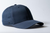 NAVY UFlex laser cut technical 6 panel cap with custom corporate embroidery, high-performance sports headwear by Azulwear Johannesburg.