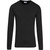 Classic Black Mens Long Sleeve All Star T-Shirt from Azulwear Corporate Clothing South Africa, showcasing the durable crease-resistant texture ideal for everyday workwear.