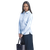 Ladies Berlin Blouse Long Sleeve, stylish corporate clothing by Azulwear, presenting the best office uniform finish in Johannesburg.