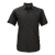 Black modern design Mens Sydney Shirt made from high-quality fabric for premium corporate shirts collections by Azulwear South Africa.