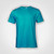 Turquoise Promotional T-Shirt with custom branding by Azulwear Cape Town, South Africa, highlighting the inclusive size fit that easily outfits diverse crowds.