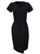 Twill Polyester Simone Dress Black, Formal Wear by Azulwear South Africa