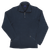 Front profile view of the Navy Blue Ladies 300g Micro Fleece Top from Azulwear, focusing on the shaped side panels that create a flattering silhouette. Perfect for high-quality corporate uniform branding in Cape Town.