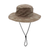 Camo brown RipStop Bush Hat from Azulwear, showcasing the rugged earth-tone camouflage pattern, durable tear-resistant 100% cotton ripstop weave, and functional brass ventilation eyelets ideal for deep bush tracking and outdoor hunting across South Africa.