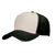 Olive and White Pigment Washed 5 Panel Cap by Azulwear South Africa shown in a direct, front-facing product shot highlighting its vintage aesthetic, clean two-tone contrast, and premium custom embroidery potential.