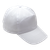 White 5 Panel Cap by Azulwear Cape Town displayed in a full-length product shot highlighting its clean top button, reinforced visor stitching, and clean setup for custom branding.