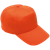 Orange 5 Panel Cotton with Hard Front Cap by Azulwear Gauteng captured from an angled view to demonstrate its classic profile, secure five-panel construction, and high-impact custom printing surface.