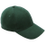 Bottle Green Brushed Cotton 6 Panel cap corporate gift display by Azulwear South Africa featuring the custom branded cap alongside matching promotional outdoor apparel in Cape Town.