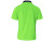 Inspector Two-Tone Hi-Viz Golf Shirt - Lime Back View, Azulwear Safety Workwear