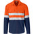 Access Vented Two-Tone Reflective Work Shirt - Orange, Azulwear Safety Workwear