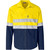 Access Vented Two-Tone Reflective Work Shirt - Yellow, Azulwear Safety Workwear