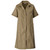 Front View of the Khaki Housecoat by Azulwear Workwear South Africa