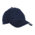 Navy/White 6 Panel Sandwich Peak Cap by Azulwear South Africa photographed from a lateral profile angle to highlight its smart corporate color scheme, clean visor accent, and professional design optimized for corporate promotion giveaways.