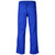 Premium Polycotton Pants Back View - Royal Blue, Azulwear Safety Workwear