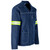 Premium 100 Percent Cotton Denim Jacket with Yellow Reflective Tape Azulwear Cape Town
