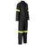 Black Trade Polycotton Conti Suit Reflective Arms & Legs by Azulwear Safety Workwear Cape Town