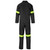 Trade Polycotton Conti Suit Reflective Arms & Legs - Black, Azulwear Safety Workwear Trade Polycotton Conti Suit Reflective Arms & Legs - Black, Azulwear Safety Workwear