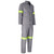 Grey Trade Polycotton Conti Suit Reflective Arms & Legs by Azulwear Safety Workwear Cape Town