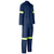 Navy Trade Polycotton Conti Suit Reflective Arms & Legs byAzulwear Safety Workwear Cape Town