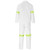 White Conti Suit with Reflective Yellow Tape by Azulwear Reflective Workwear South Africa