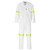 White Conti Suit with Reflective Yellow Tape by Azulwear Reflective Workwear Cape Town