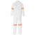 Back view of White Conti Suit with Reflective Tape by Azulwear Workwear South Africa