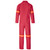 Conti Suit Red with Reflective Tape, Back View Workwear by Azulwear SA