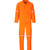 Back view of the Orange Conti Suit with Reflective Tape by Azulwear Workwear South Africa