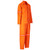 Trade Polycotton Conti Suit Reflective Arms & Legs - Orange Tape - Orange, Azulwear Safety Workwear