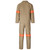 Trade Polycotton Conti Suit Reflective Arms & Legs - Orange Tape - Khaki, Azulwear Safety Workwear Trade Polycotton Conti Suit Reflective Arms & Legs - Orange Tape - Khaki, Azulwear Safety Workwear