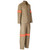 Front view of the Khaki Conti Suit with Reflective Tape by Azulwear Workwear South Africa
