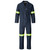 Vintage 100% Cotton Denim Conti Suit with Yellow Reflective Tape by Azulwear Workwear South Africa"