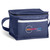 Navy Brighton non-woven 6-can cooler bag with promotional branding Pretoria