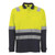 Transit L/S Reflective Golfer - Safety Yellow/Navy by Azulwear South Africa