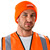 Beacon Hi-Viz Beanie - Orange, Azulwear Safety Headwear South Africa