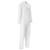 Polycotton Boiler Suit Side View - White, Azulwear Safety Workwear